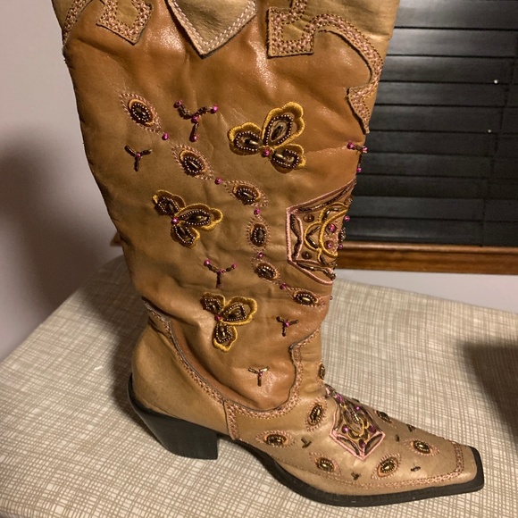 Shoes - Rhinestone Cowboy Boots